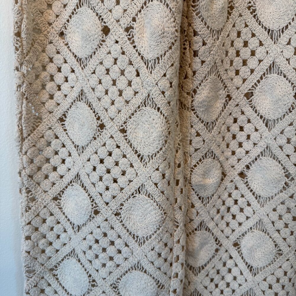 NWT! Revolve - Andrea Iyamah Hira Crochet Pants in XS (chalk) - Picture 5 of 11